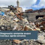 Amiante après sinistre : incendie, mouvement de terrain